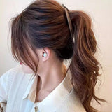 DAIIIBABYYY  -  Matte Fish Shaped Banana Hairpin Ponytail Hair Clip Headband For Women Hair Accessories HairgripsTwist Clamp Barrettes Headwear