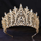 Daiiibabyyy  New Luxury Baroque Crystal Crown Bridal Tiaras and Crowns for Girls Prom Birthday Wedding Jewelry Party Head Accessories