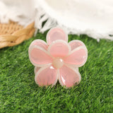 Daiiibabyyy  Flower Bohemia Hair Claw Women Simple Ponytail Korean Hairpin Hair Crabs Headwear Fashion Summer Beach Hawaii Hair Accessories