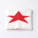 Daiiibabyyy  Niche Devil Cat Ears Star Knitted Hat for Women Showing Face Small Autumn and Winter New Street Sexy Y2K Baotou Hat Trend