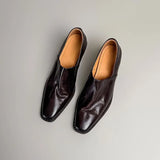 Daiiibabyyy  Classic Womens Shoes Retro Luxury Genuine Leather Loafers for Woman Fashion Britain Casual Shoes Designer Shoes Zapatos De Mujer