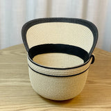 DAIIIBABYYY  -  Summer Sun Straw Baseball Cap Women's Sunscreen Visor Hat Widened Brim Anti-UV Ourdoor Causal Basin Riding cap straw hat female
