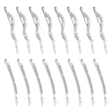 Daiiibabyyy  Shiny Rhinestone Hairpins for Women Fashion Simple Gold Silver Color Hair Clip Girl Hair Accessories Hairgrips Jewelry Gift