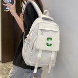 Daiiibabyyy  New Backpack for Middle School and High School Students, Simple and Versatile Backpack with Large Capacity