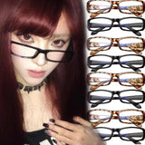 Vintage Japanese Small Black Square Frame Glasses Y2K Sweet Cool Spicy Girl Anti Blue Light Cosplay Photography Eyeglasses