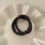 DAIIIBABYYY  -  PU Leather Hair Rope Scrunchies Women Simple Long Wire Hair Ring Ties Braided Headband INS Ponytail Holder Hairpin Headdress