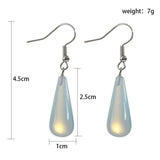 Daiiibabyyy  Attractive Opal Trendy Fashion Jewelry Hook Earrings Gift Women Girl