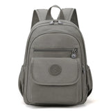Daiiibabyyy  Ladies' lightweight, large capacity stylish black commuter travel backpack with adjustable shoulder straps, school and leisure b