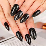 Daiiibabyyy  The Year Of The Loong Series Almond Fake Nails Wearable Manicure Full Cover Press on Nails Pointed Head 3D Long Fake Nails Girl