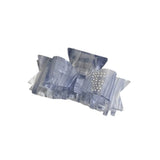 Daiiibabyyy  Cute Rhinestone Bowknot Hair Claw Elegant Shiny Acetate Shark Clip Headwear Geometry Small Hair Clip Female