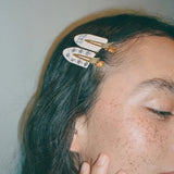 Daiiibabyyy  Fashion Acrylic Hair Pins for Women Girls Rhinestone Snap Hair Clips Decorative Hairpins Cute Y2K Barrette Hair Accessories