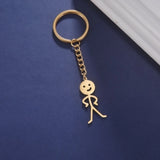 DAIIIBABYYY  -  Hot Sale Racing Steering Wheel Keychain Personality Modified Car Key Chain 6 Speed Gearbox Creative Model Metal Key Chain Gift