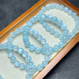 DAIIIBABYYY  -  Natural Moon Stone Bracelet Fashion Healing Personalized For Men Women Gemstone Jewelry Lovers Gift 1pcs 7/8/9/10MM