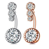 DAIIIBABYYY  -  Fashion Crystal Belly Piercing for Women Sexy Navel Ring Ombligo Belly Button Piercing Body Piercing Jewelry Wholesale