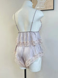 Daiiibabyyy  French Pure Lingerie Soft Silk Suspender Sleep Tops with Shorts Sexy Pajamas Women's Sleepwear V-Neck Loungewear Set Night Wears