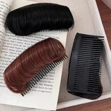 DAIIIBABYYY  -  Hair Bun Volume Increased Hair Pad Accessories Invisible False Hair Clip Base Bump Fluffy Tool Thickening synthetic Hairpin