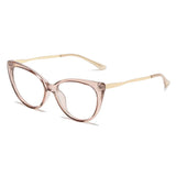 Daiiibabyyy  Fashion Cat Eye Optical Glasses Frames Women Vintage Clear Lens Optical Eyeglasses Frame Prescription Spectacle Frames