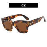 DAIIIBABYYY  -  Fashion Square Sunglasses Women Brand T-Shaped Large Frame Sun Glasses Trendy Hip Hop Eyewear Shadow for Female Eyeglasses UV400