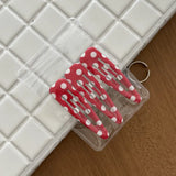 Daiiibabyyy  Fashionable polka dot hairpin pair clip cute girl plaid dripping oil big water drop BB clip