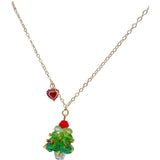 DAIIIBABYYY  -  2024 New Hot Sales Green Crystal Christmas Tree Earrings For Women&Girls Luxury Exquistie Charm Earrings Christmas Holiday Gift