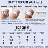 Daiiibabyyy  10pcs Korean Style Simple False Toenails Black Bowknots Wave Point Pattern Press On Toe Nails Glossy Cat's Eye Fake Toenails