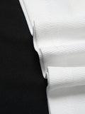 DAIIIBABYYY  -  Solid Sexy Temperament Two Pieces Set for Women Square Collar Sleeveless Tops High Waist Short Skirt Chic Set Female Style