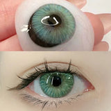 Daiiibabyyy  Graded 1pair Color Contact Lenses Mixblood Softlens 12months