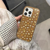 Daiiibabyyy  Whirlpool Pattern IND Colorful Butterfly Line Star Phone Case for iPhone 11 12 13 14 15 16 17 Pro Max