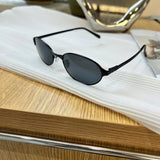 Daiiibabyyy  Oval Shape Woman Sunglasses Korean Style UV400 Protection Sun Glasses Man High Quality Female Sunglass