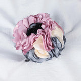 DAIIIBABYYY  -  New Fabric Big Camellia Flower Hair Claw Clips Barrettes Women Girls 11CM Plastic Ponytail Holder Hair Clamps Hair Accessories