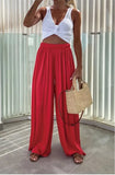 DAIIIBABYYY  -  Pocket Casual Wide Leg Explosive Loose Casual Fashionable Pants for Women