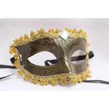 DAIIIBABYYY  -   Halloween Venetian Mask Masquerade Princess Mask Retro Painted Men Women Mask Half Face Dionysia Festival Halloween Christmas