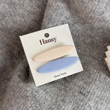 Daiiibabyyy  Milk blue pair clip Korean version broken hair bangs clip girl macaron edge clip duck bill hairpin sweet hair accessories new
