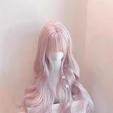 Daiiibabyyy  ShimmeringPastel Wig Lolita UltraSoft Voluminous Wig Long Natural Bouncy Wig Full Head Coverage HairpieceForCostumePro