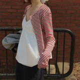 DAIIIBABYYY  -  French Sweet Temperament Bow Double Hem Small Suspender Women Summer New Gentle Loose Vest Sleeveless Top