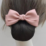 Daiiibabyyy  Vintage Ribbon Bowknot Spring Clip Headwear Korean Style Bun Snood Hairpin Hair Accessories Nurse Hair Clip Bank