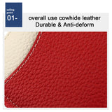 DAIIIBABYYY  -  Anti-theft Brush Card Holder Purse 2025 New RFID Genuine Leather Wallet Passport Holder Woman Clutch Bag