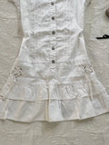 Daiiibabyyy  Japanese Vintage Elegant Dress Women Chic Slim Fit Y2k Mini Dresses Harajuku Fashion Casual High Street Office Lady Retro Outfit
