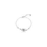 DAIIIBABYYY  -  Korea Trendy Blue Planet Crystal Bracelet for Women Personality Moonstone Stars Bangle Punk Jewelry Y2k Accessories Wholesale