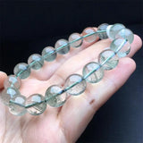 DAIIIBABYYY  -  12MM Natural Green Garden Quartz Bracelet Fashion Stone Rare Clear Round Beads High-Quality Jewelry Gift 1pcs