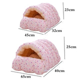 DAIIIBABYYY  -  Cats Beds Warm Winter Pet Supplies Accessories Bed Products Goods Houses and Habitats Cushions Kitten Things Accessory Puppy Bed