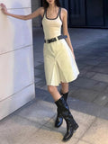 DAIIIBABYYY  -  Y2K 2000S Mini Skirt Women Fashion Streetwear Gyaru Pleated Skirts Summer Harajuku Korean High Waist Design A Line Faldas