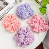 DAIIIBABYYY  -  Elegant High-Grade Gradient Color Cloth Hair Band Small Fresh For Gentle Lady Style Hair Ponytail Hair Accessories