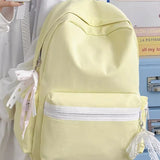 Daiiibabyyy  Women Students High-capacity Casual Backpack Y2k Aesthetic Sweet Kawaii Backpacks Fashion Trendy Korean Schoolbags Streetwear