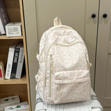 Daiiibabyyy  Floral Print Mochilas Mujer High Capacity Mochila Student Bag Japan College Style Bolsas Commuter Backpack Bags for Woman