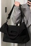 Daiiibabyyy Large-capacity student bag women new wideband crossbody bag high-end versatile messenger bag commuter tote bag aesthetic