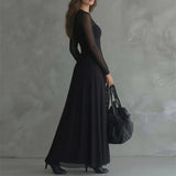 Daiiibabyyy  Spring New Arrival Fashion Elegant Casual Lace Spliced Slim-Fit Dress With Charming Design for Trendy Ladies
