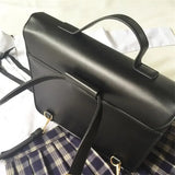 Daiiibabyyy  Preppy Style Square JK Mochila Messenger Mochilas High Capacity Students Backpack School Bag Multi-function Bags for Woman