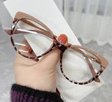 Daiiibabyyy  Fashion Cat Eye Optical Glasses Frames Women Vintage Clear Lens Optical Eyeglasses Frame Prescription Spectacle Frames