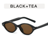 Daiiibabyyy  New Women Outdoor Retro Sunshade Glasses Anti Blue light Trendy Women's Eyewear Protecting Retro Computers Eyeglasses